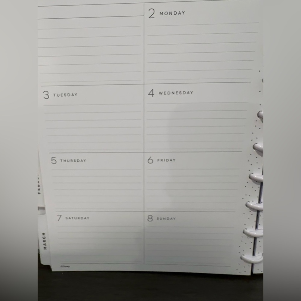 Disney Snow White Classic Happy Planner Dated to June 2026 - Picture 7 of 7